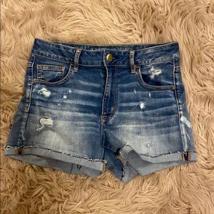 Blue Jean Shorts